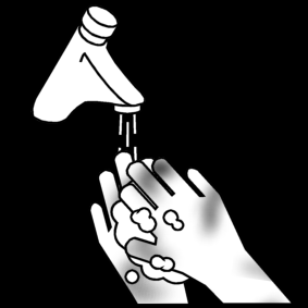 laver les mains